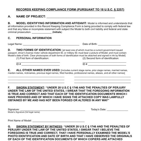 2257 model release form pdf|Online 2257 Form